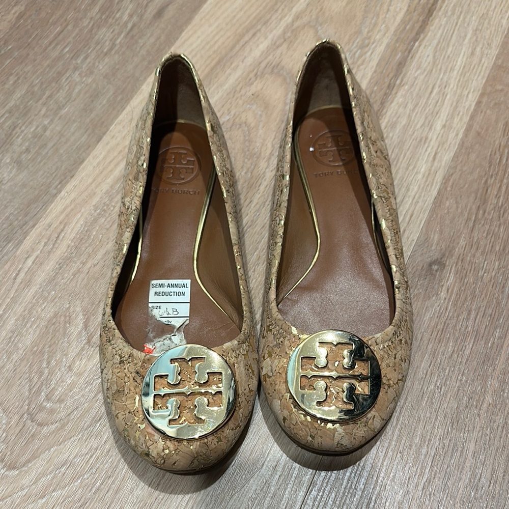 Tory Burch Women's Cork Ballet Flats